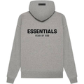 SS 22 dark oatmeal hoodie