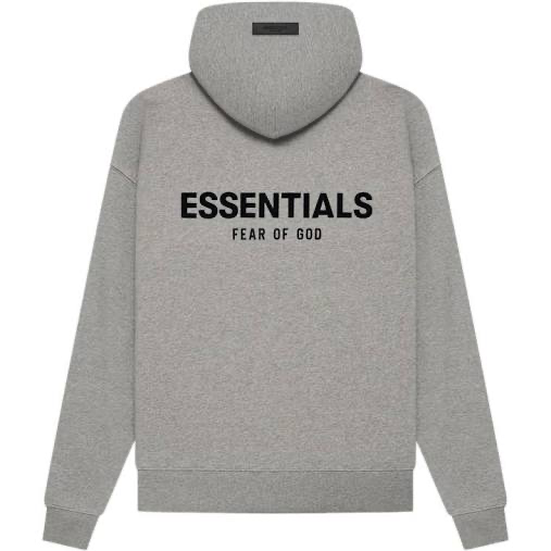 SS 22 dark oatmeal hoodie