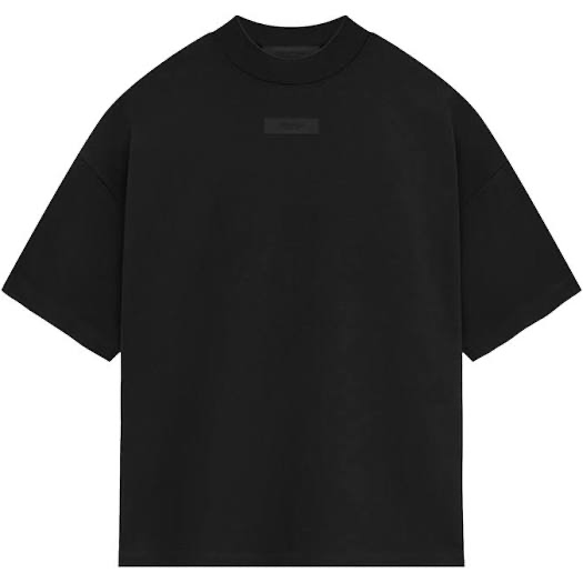 SS 24 jet black T-shirt